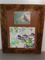 Original Art By The Otters At Knoxville Zoo W/COA