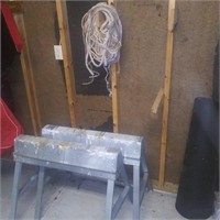 Sawhorse with Ropes
