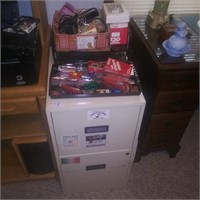 File Cabinet with Contents