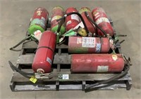(Qty 8) Fire Extinguishers-