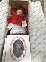 "Little Red Riding Hood" porcelain doll