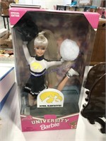 1996 Iowa Hawkeyes University Barbie