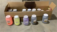 (Qty - 21) Containers of Powder Coating-