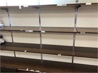 5' Versatile wooden shelving