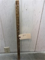 2 Wooden rulers