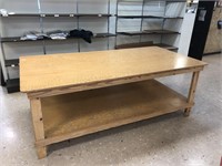 Wooden display table