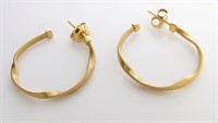18K Yellow Gold Marco Bicego Earrings