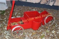 Wooden miniature wagons(front of House)