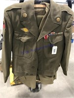 Army coat & pants, size 38R