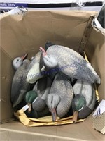 12 Duck decoys, smaller
