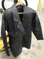 D.A.N.Y. Leather coat Size Small