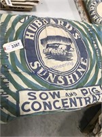 6 Hubbard's Sunshine Sow and Pig Concentrate