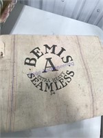 5 Bemis Seamless canvas bags,