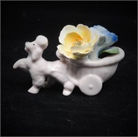 Chorley White Poodle Dog Collectible Figurine