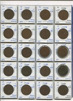 Ireland 1928-49 1 Penny Coin Collection