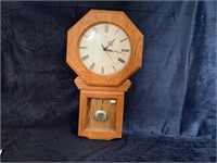 Quartz Wooden Hanging Clock