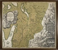 Johann Baptist Rare Norway Map