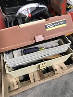Tackle box w/misc tools