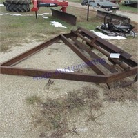 5ft pull type rolling stalk choppper