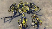 (Qty - 6) Complete Harnesses w /Fall Protectors-
