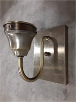 NIB brushed brass decorative light fixture