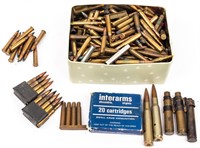 Ammo Lot 200+ Rounds Mixed Rifle Ammunition