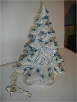Ceramic Nativity Christmas Tree
