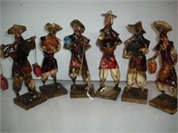 Village People Hand Crafted Painted Wire 12 inch