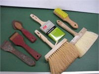 Paint Brushes- scrapers