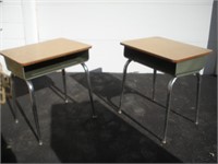 Child School Desk metal Legs-Formica Top 18 x 24