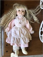 Bisque baby doll with soft body