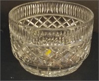 Unmarked Cut Crystal Bowl