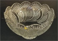 Waterford Pedestal Cut Crystal Fruit Bowl