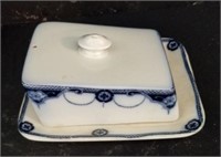 Flo Blue Covered Cheese Dish