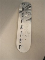 Ryan Sheckler Custom Autographed Skateboard Deck-