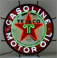 Texaco Motor Oil Neon Sign-