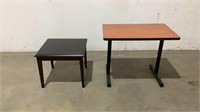Stationary Table and Stand-