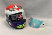 NEW AGV Racing Helmet with Signed Visor-