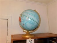 Replogle globe with manual, 17" high