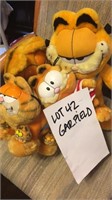 Garfield Plush Toys  4 pc;