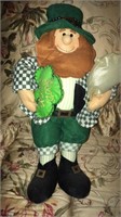 16”  tall leprechaun doll