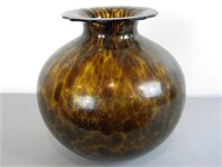 Large Hand Blown Italian Vase