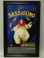 Sassolino Liquore Framed Print