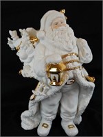Porcelain Santa With Lantern