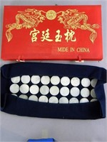Chinese Jade Pillow In Box