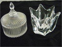 Orrefors Crystal & Glass Candy Dish