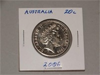 2006 Australian 20 Cent Uncirculated Coin
