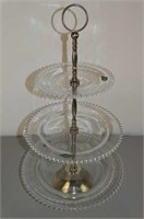 Shannon Crystal Three Tiered Server