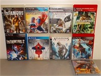 Lot 9 PS3 Games.. Uncharted 1,2&3, Assassins