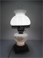 Vintage Double Globe Electric Lamp